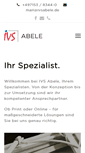 Mobile Screenshot of ivsabele.de
